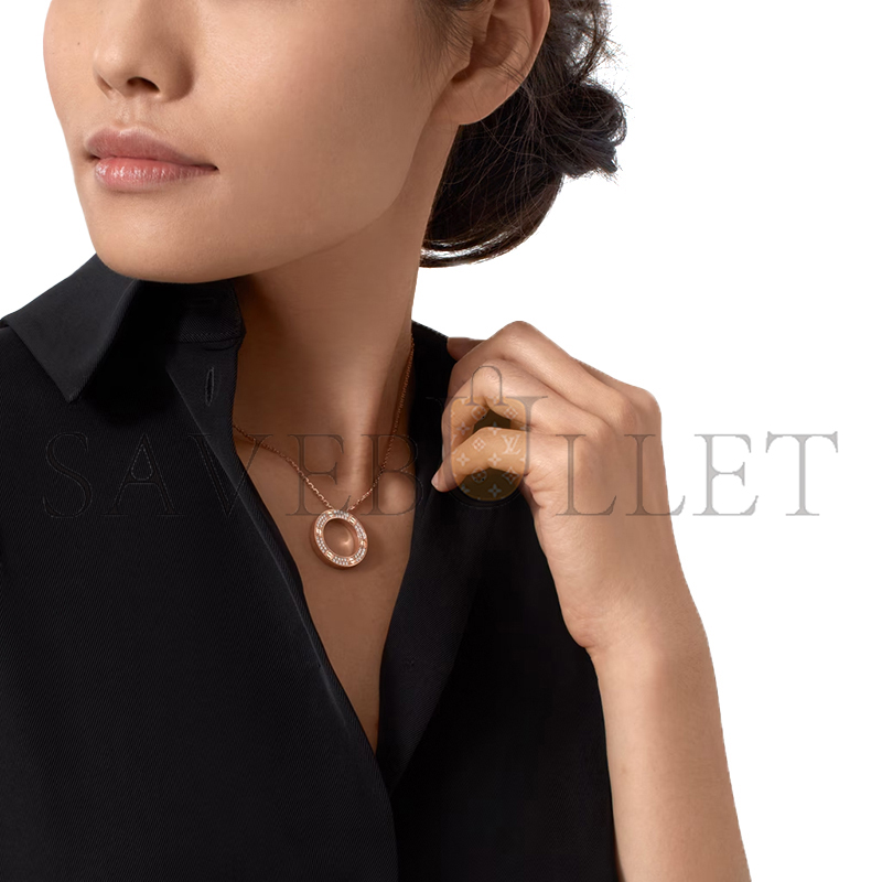CARTIER LOVE NECKLACE, PAVED B7224527